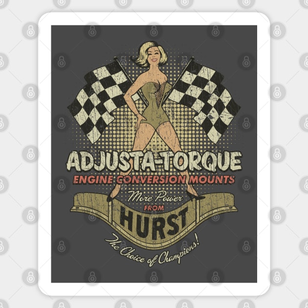Hurst Adjusta-Torque 1960 Sticker by JCD666
